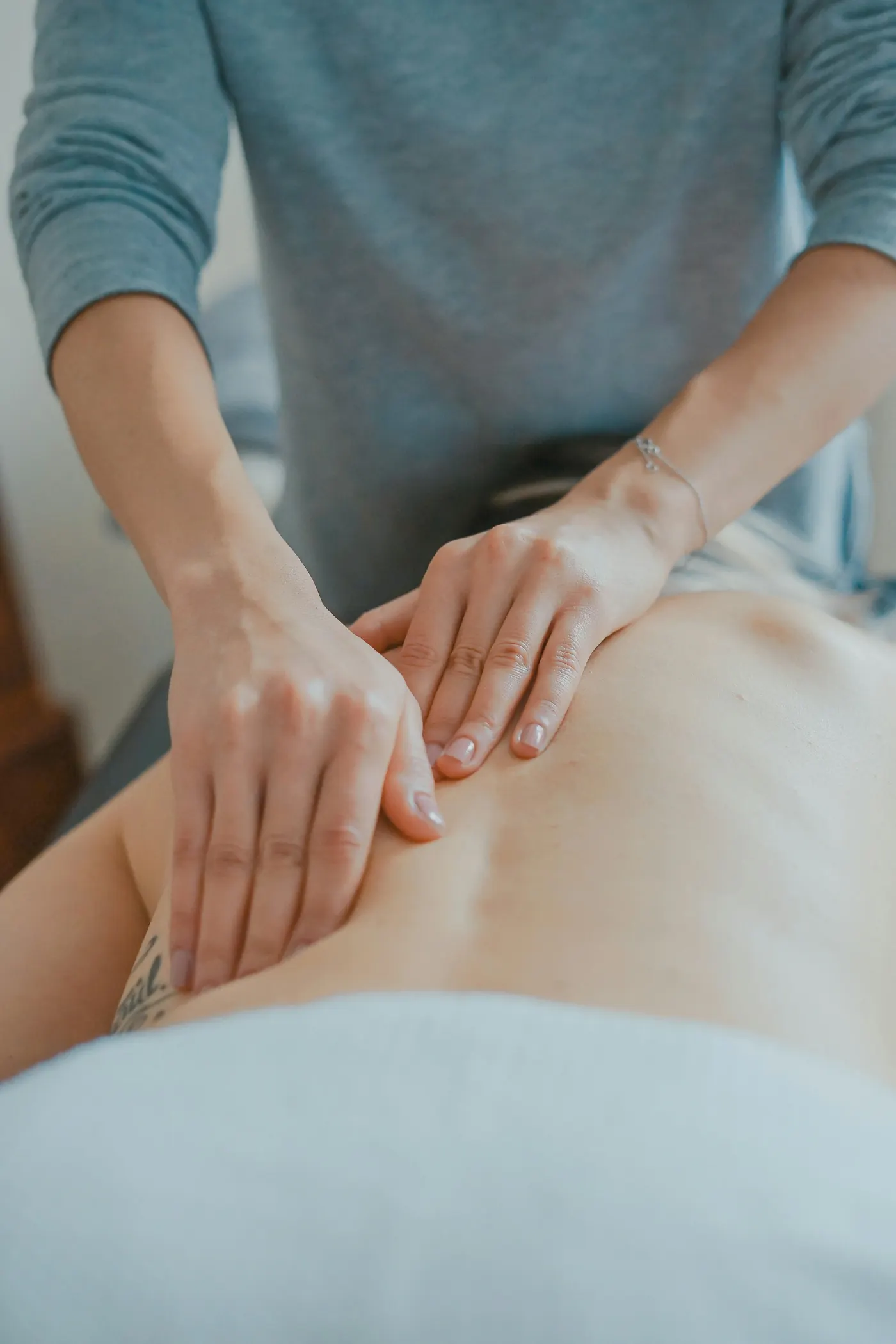 Hot stone massage therapy